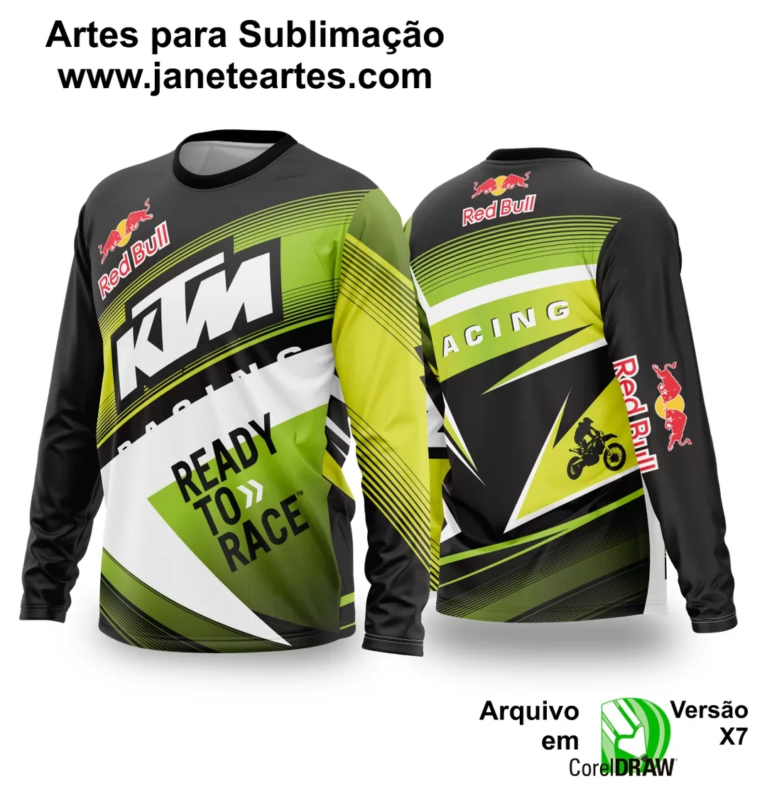 Arte Vetor Camisa de MOTOCROSS 2024 - 2025