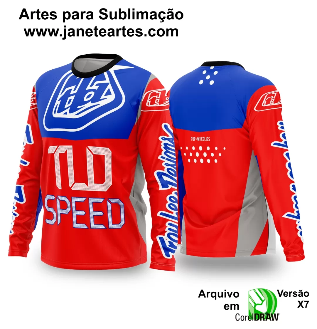 Arte Vetor Camisa de MOTOCROSS 2024 - 2025