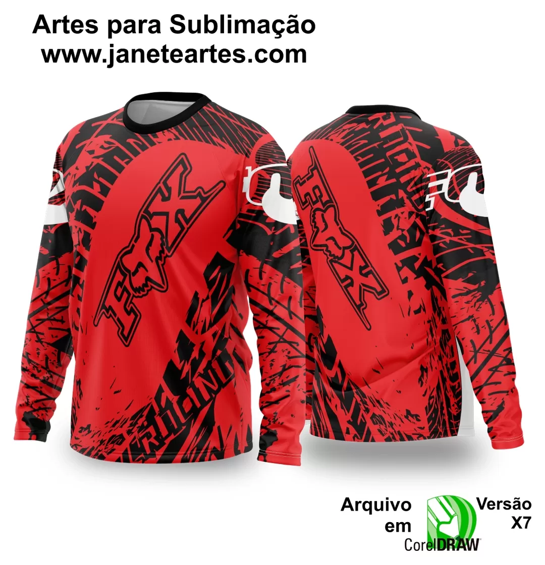 Arte Vetor Camisa de MOTOCROSS 2024 - 2025