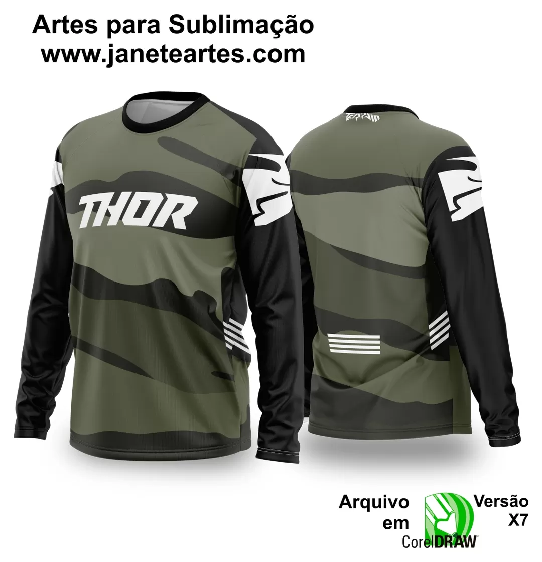 Arte Vetor Camisa de MOTOCROSS 2024 - 2025