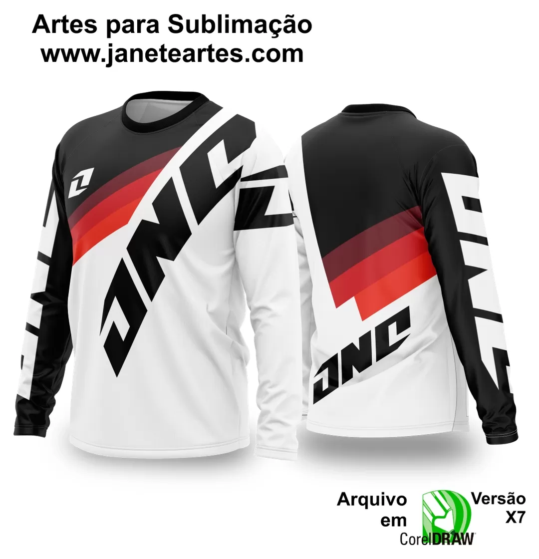 Arte Vetor Camisa de MOTOCROSS 2024 - 2025