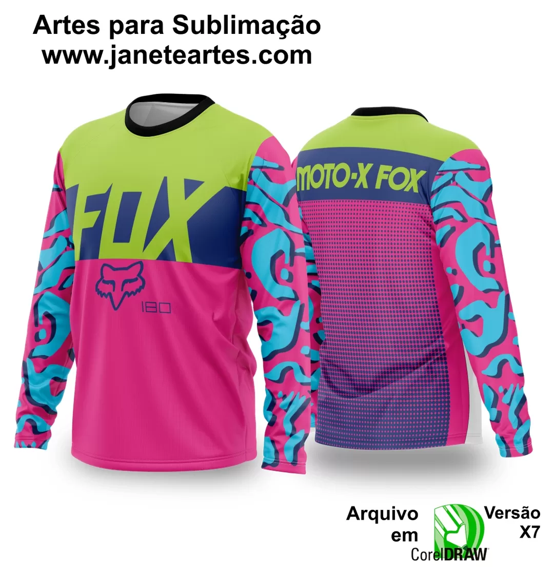 Arte Vetor Camisa de MOTOCROSS 2024 - 2025