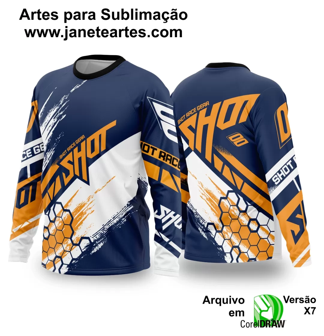 Arte Vetor Camisa de MOTOCROSS 2024 - 2025