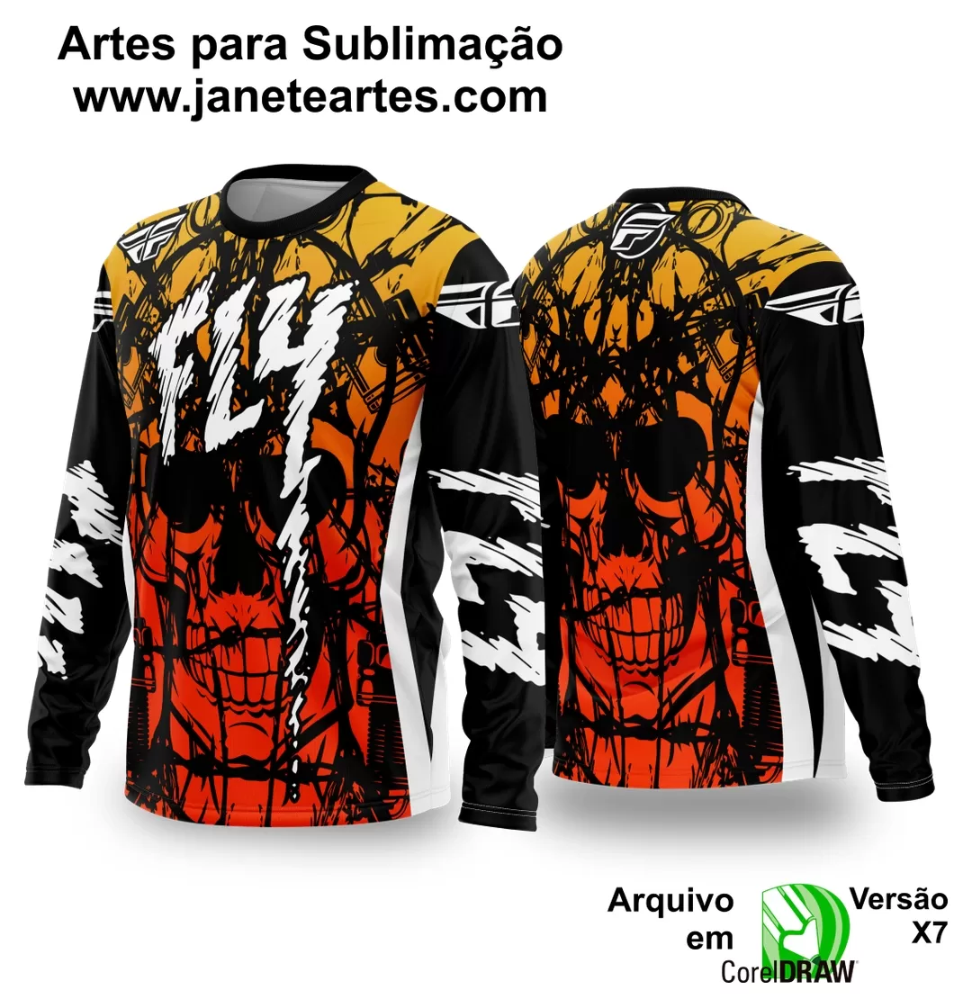 Arte Vetor Camisa de MOTOCROSS 2024 - 2025