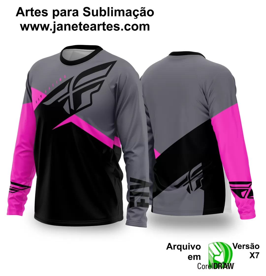 Arte Vetor Camisa de MOTOCROSS 2024 - 2025