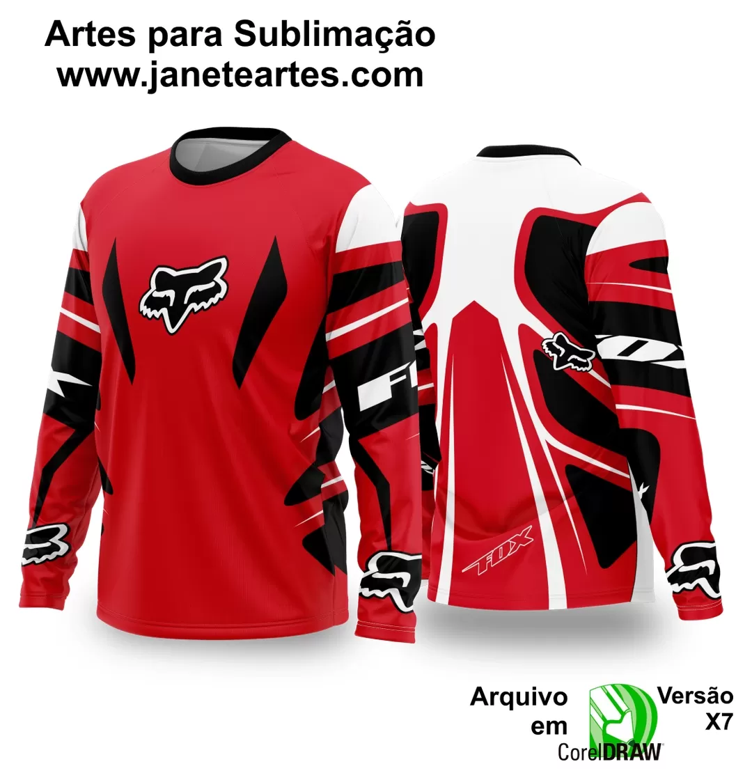 Arte Vetor Camisa de MOTOCROSS 2024 - 2025