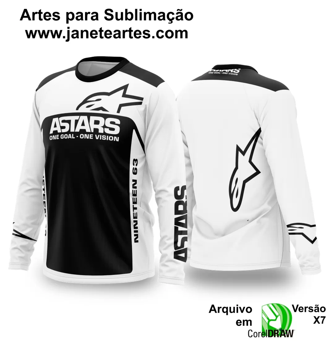 Arte Vetor Camisa de MOTOCROSS 2024 - 2025