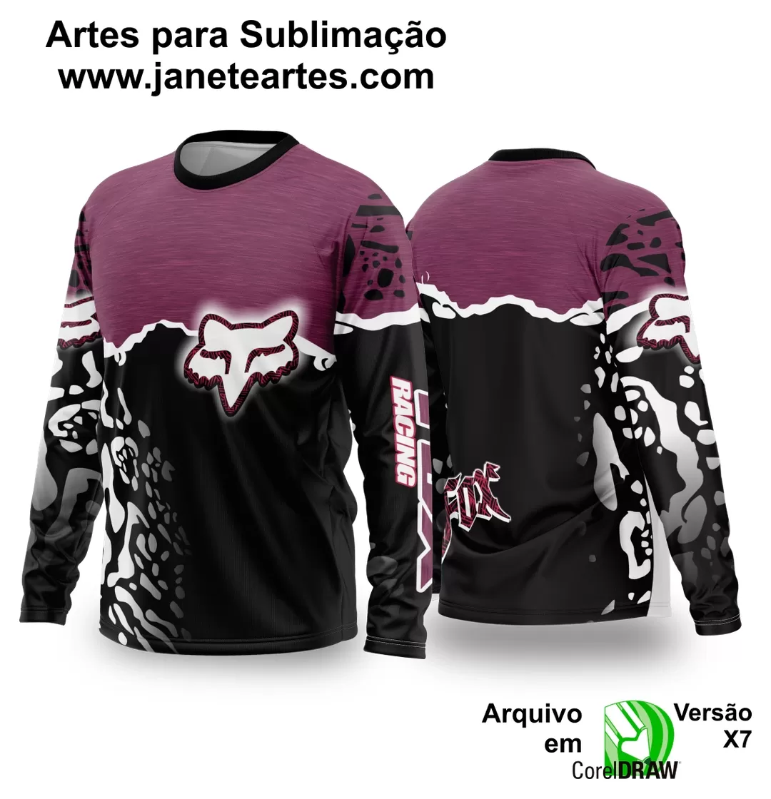 Arte Vetor Camisa de MOTOCROSS 2024 - 2025