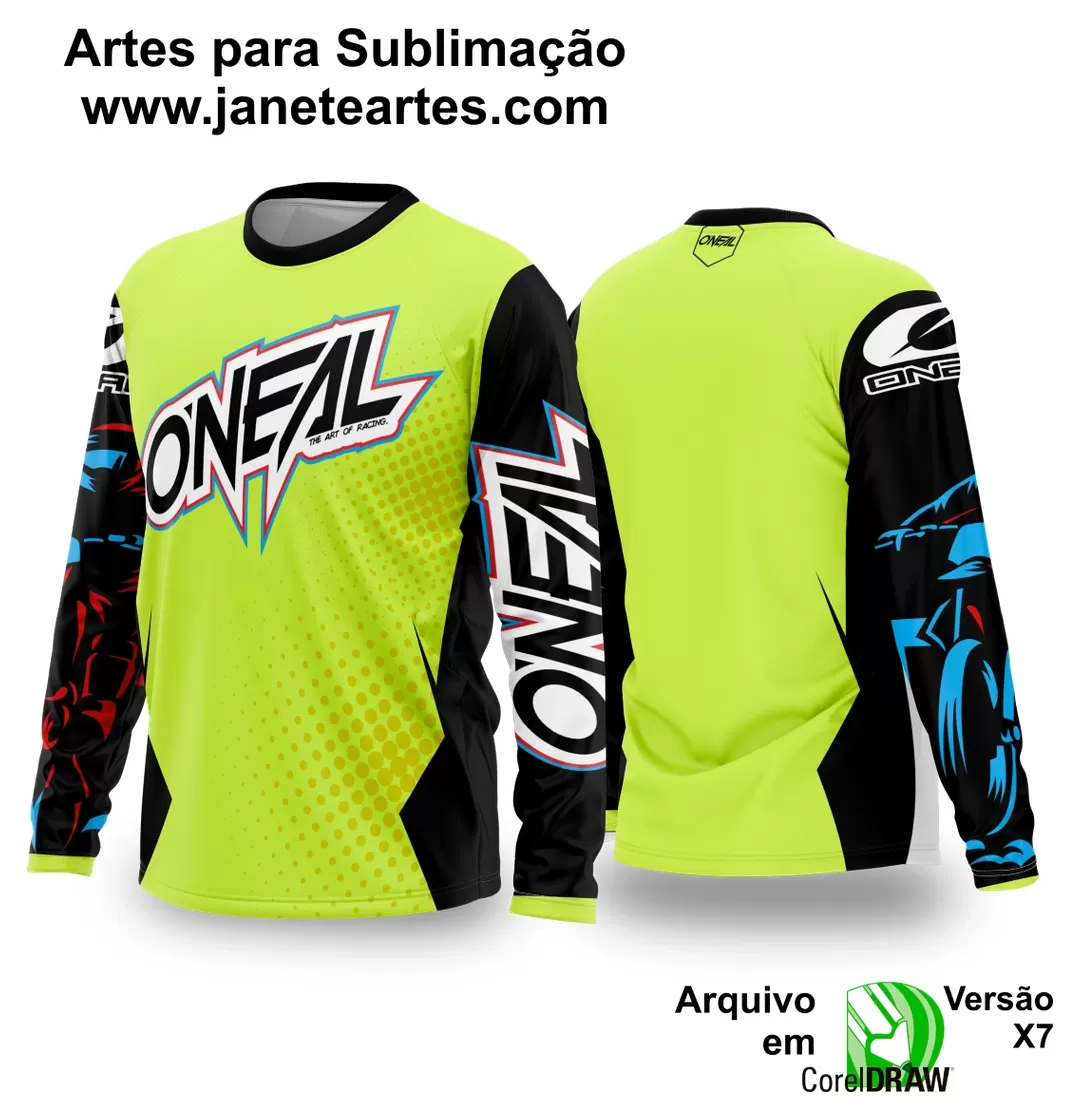 Arte Vetor Camisa de MOTOCROSS 2024 - 2025