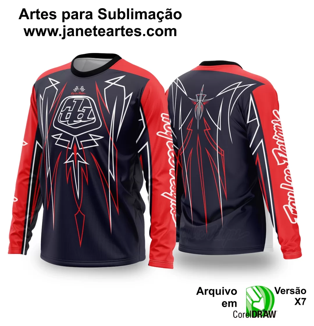 Arte Vetor Camisa de MOTOCROSS 2024 - 2025