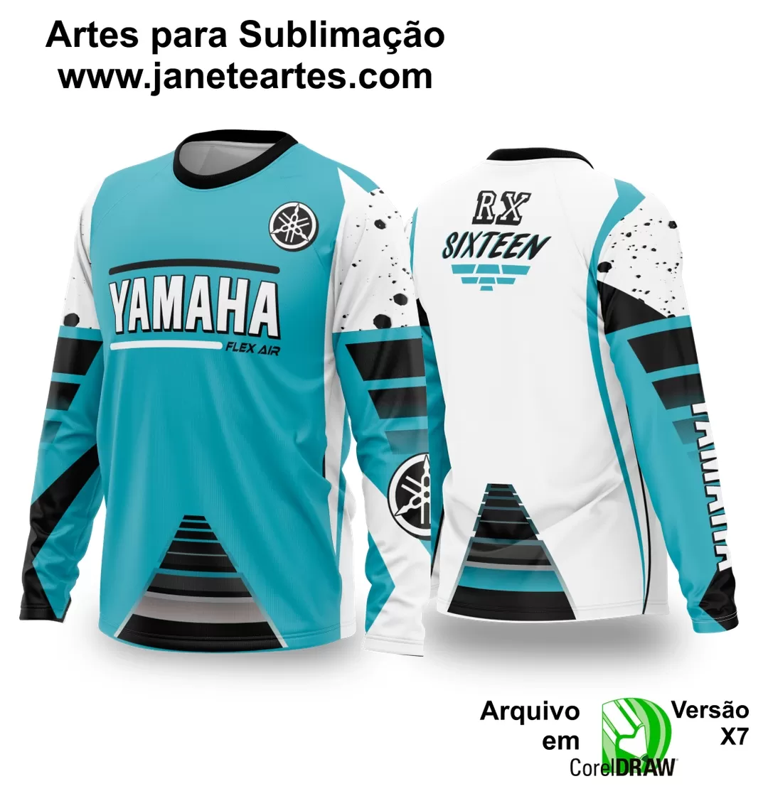 Arte Vetor Camisa de MOTOCROSS 2024 - 2025