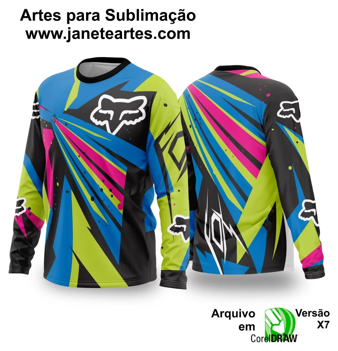 Arte Vetor Camisa de MOTOCROSS 2024 - 2025