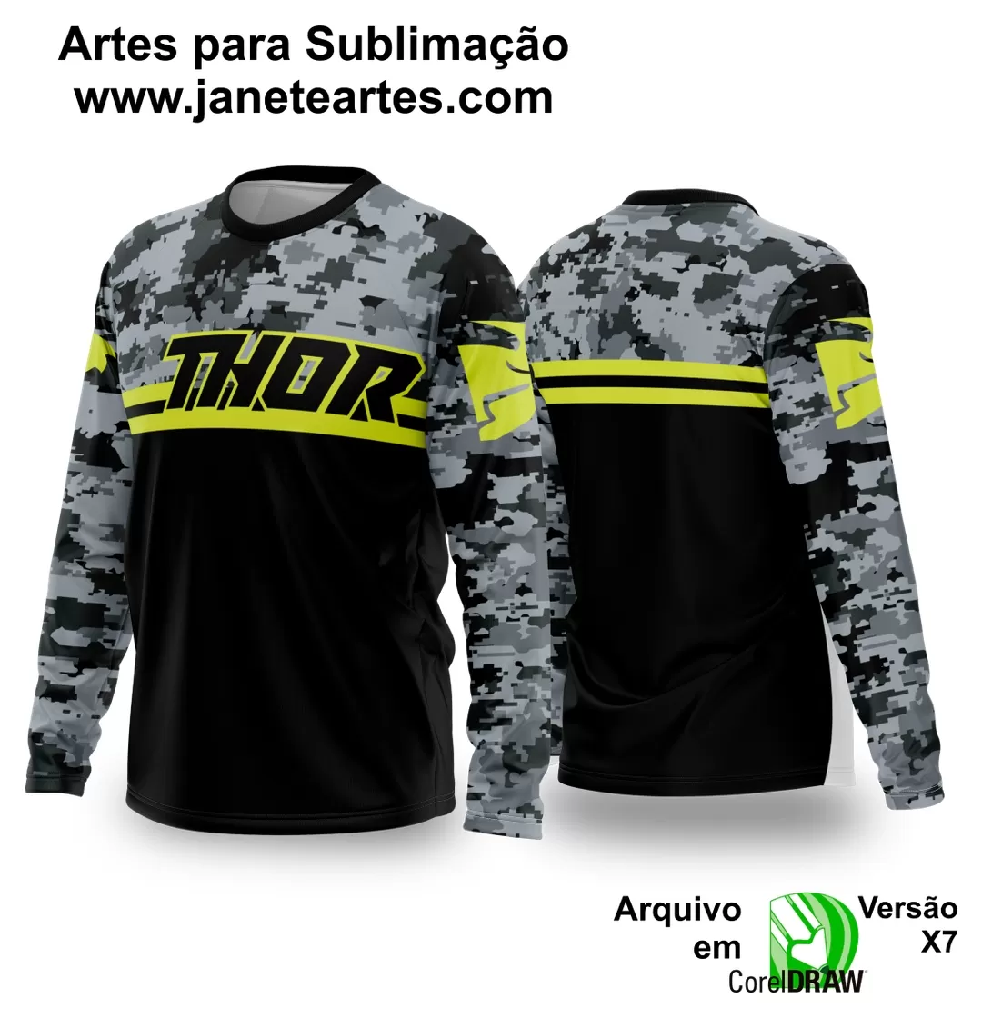 Arte Vetor Camisa de MOTOCROSS 2024 - 2025