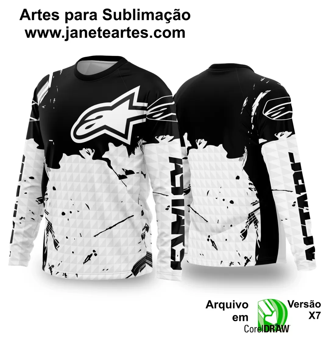 Arte Vetor Camisa de MOTOCROSS 2024 - 2025