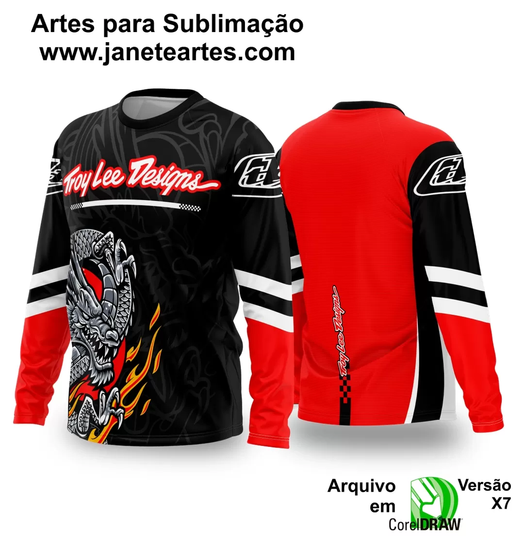 Arte Vetor Camisa de MOTOCROSS 2024 - 2025