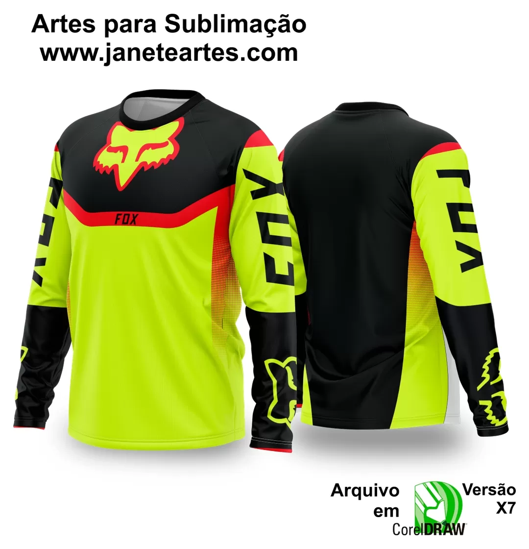 Arte Vetor Camisa de MOTOCROSS 2024 - 2025