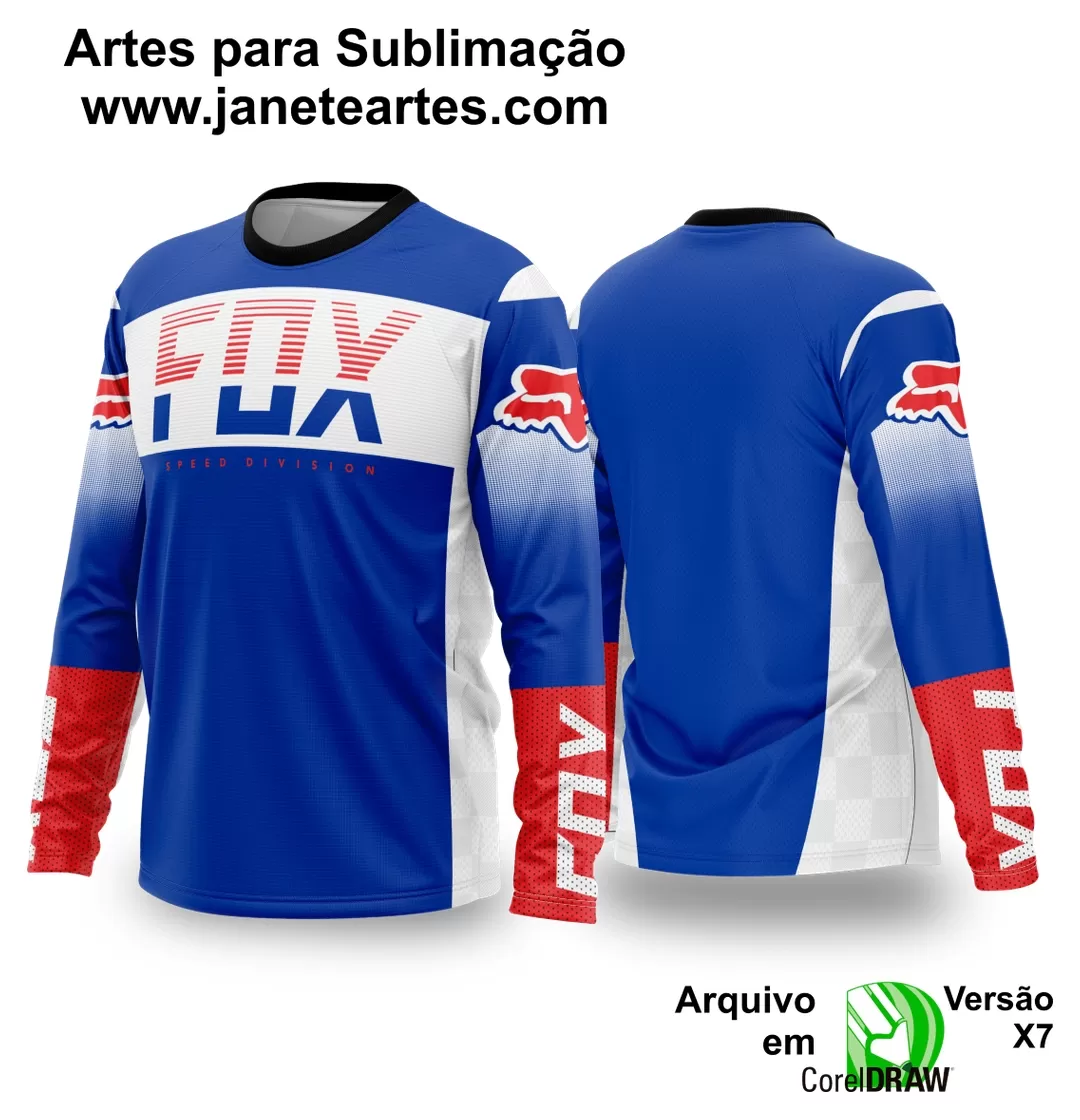 Arte Vetor Camisa de MOTOCROSS 2024 - 2025