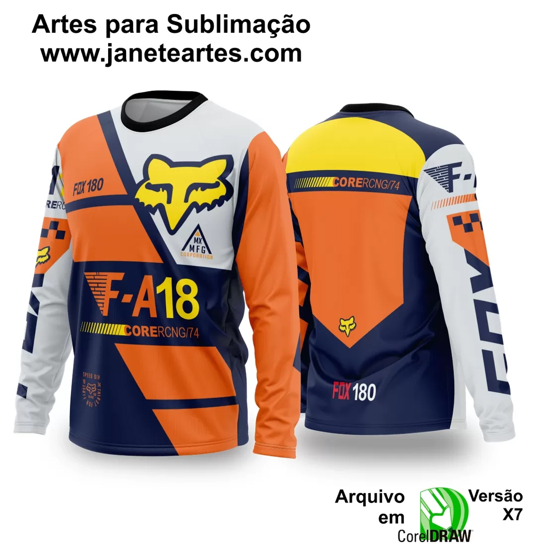 Arte Vetor Camisa de MOTOCROSS 2024 - 2025