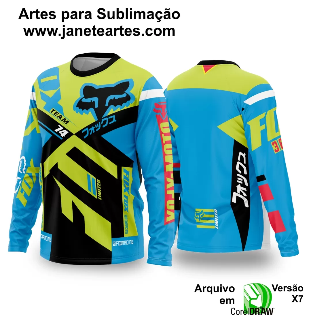 Arte Vetor Camisa de MOTOCROSS 2024 - 2025