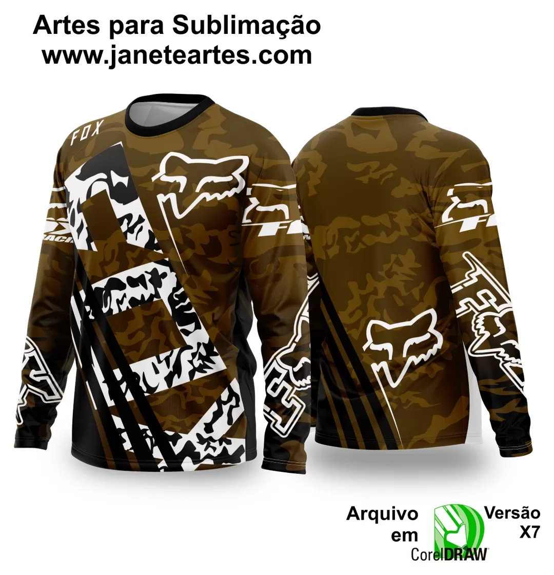 Arte Vetor Camisa de MOTOCROSS 2024 - 2025