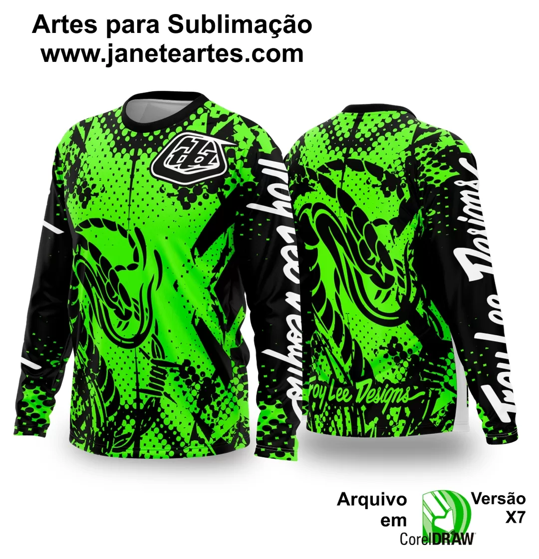 Arte Vetor Camisa de MOTOCROSS 2024 - 2025