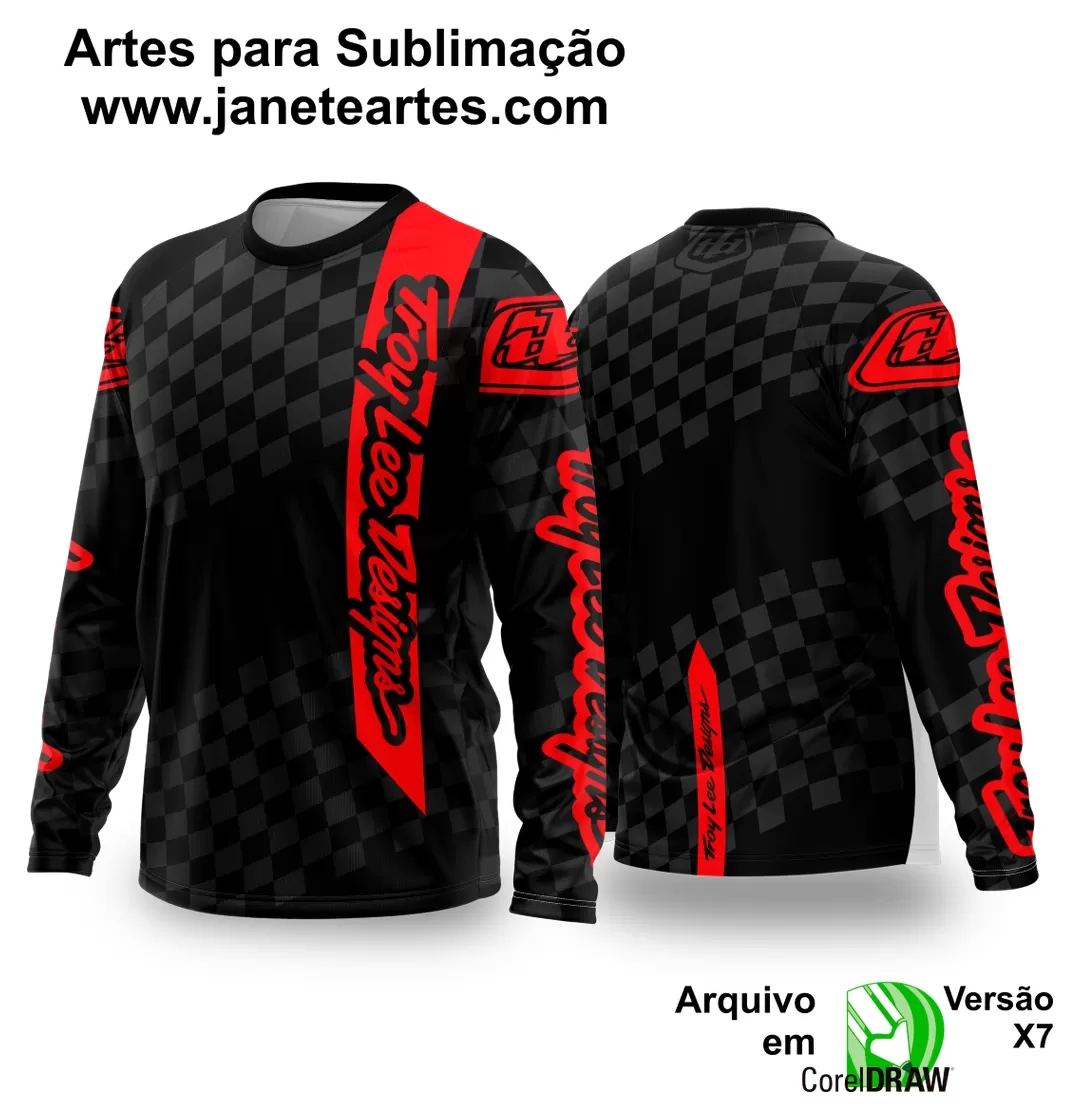 Arte Vetor Camisa de MOTOCROSS 2024 - 2025