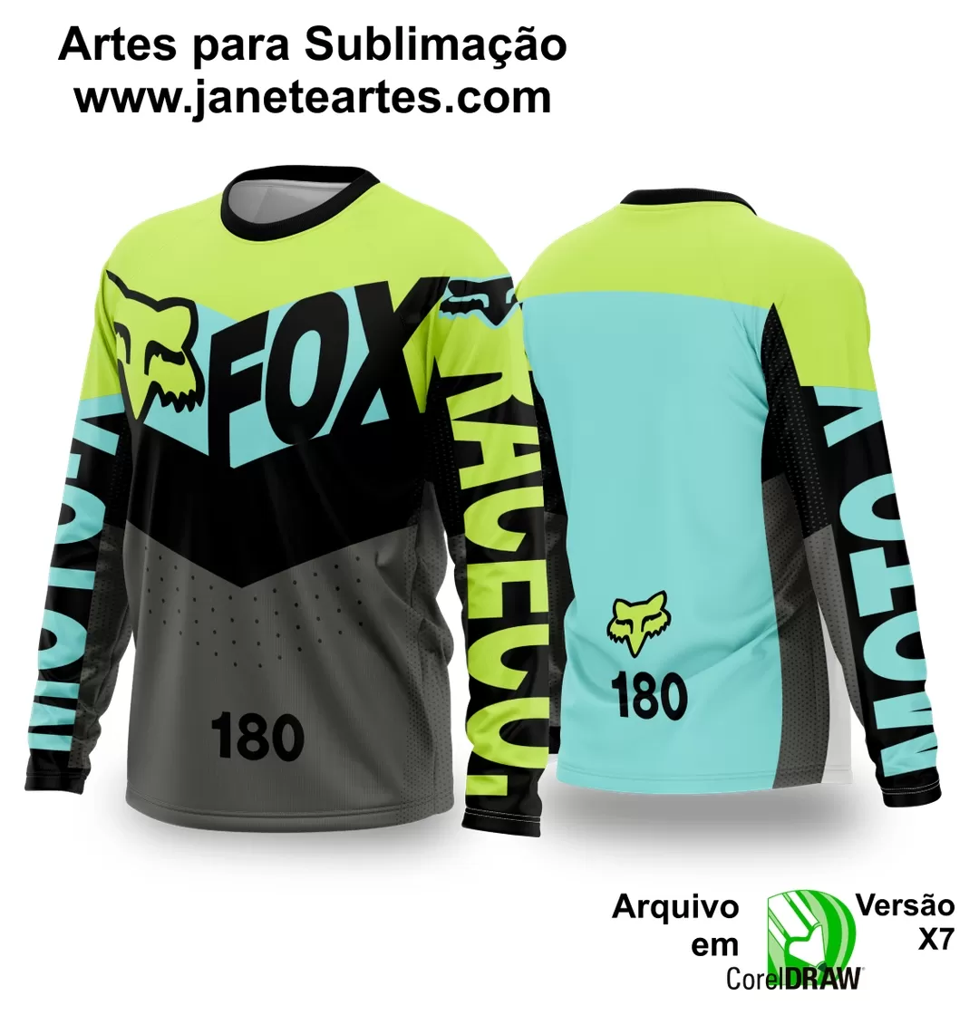 Arte Vetor Camisa de MOTOCROSS 2024 - 2025