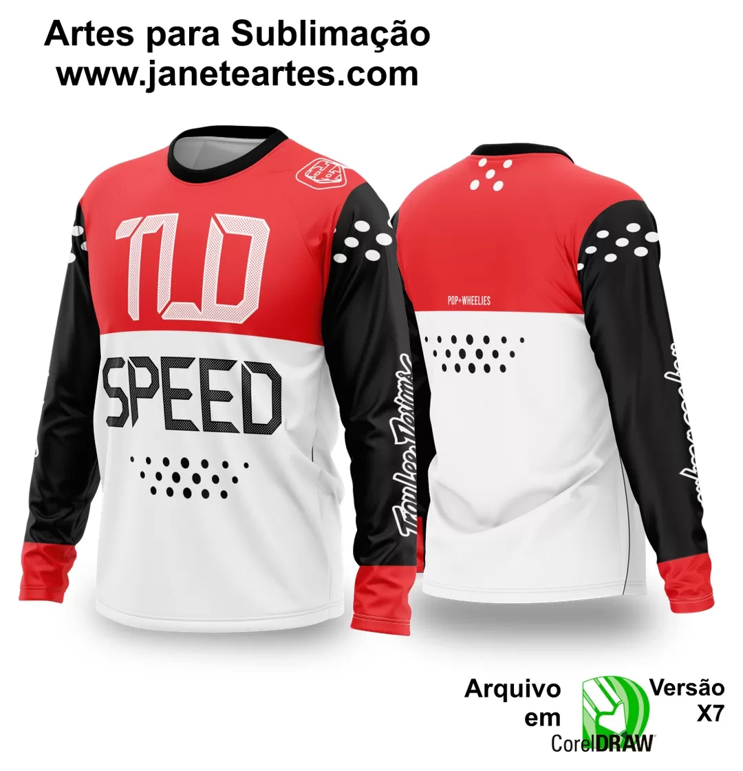 Arte Vetor Camisa de MOTOCROSS 2024 - 2025