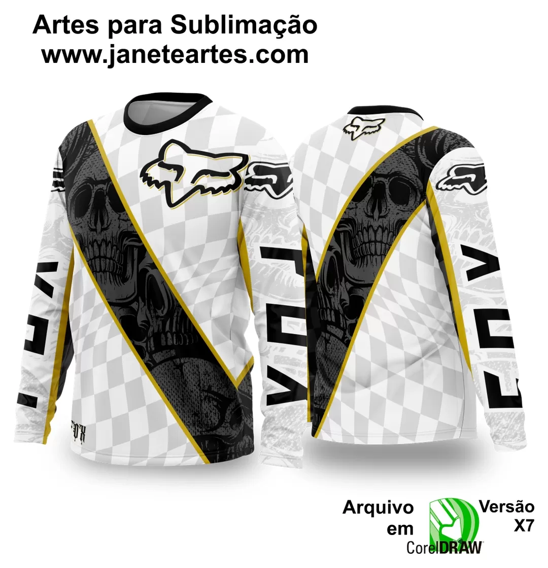 Arte Vetor Camisa de MOTOCROSS 2024 - 2025