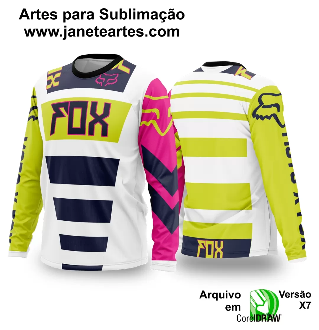 Arte Vetor Camisa de MOTOCROSS 2024 - 2025