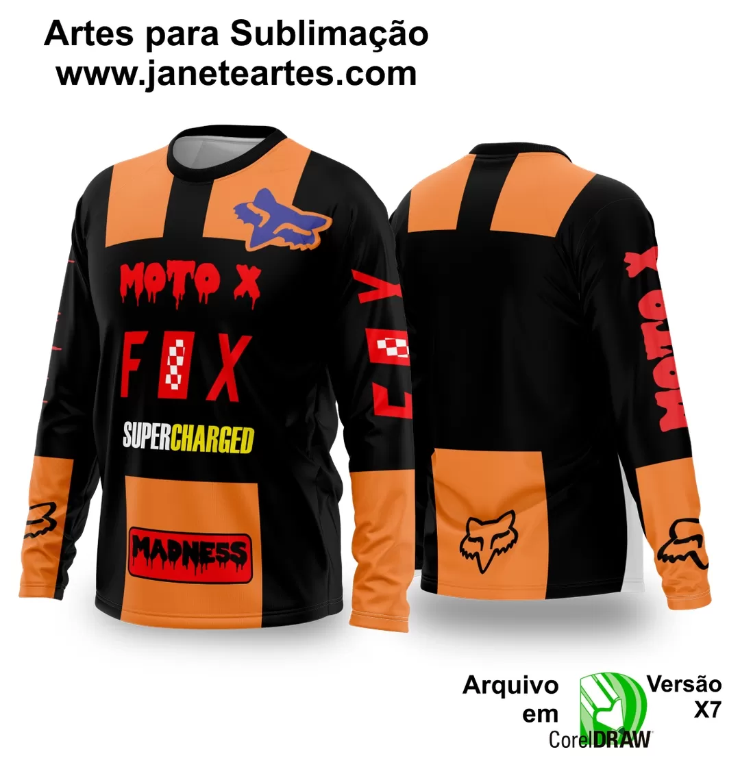 Arte Vetor Camisa de MOTOCROSS 2024 - 2025