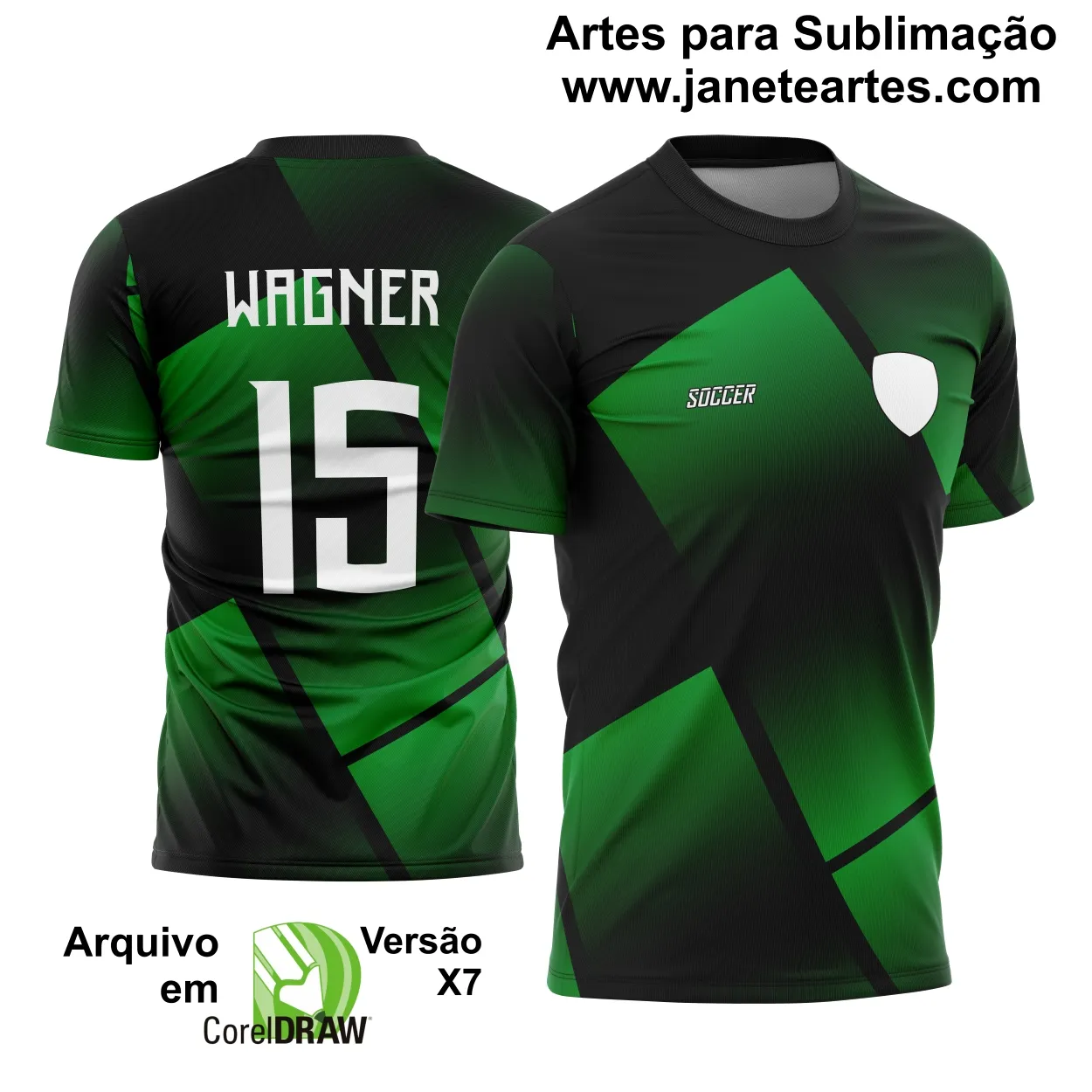 Arte Vetor Camisa de Time Amador