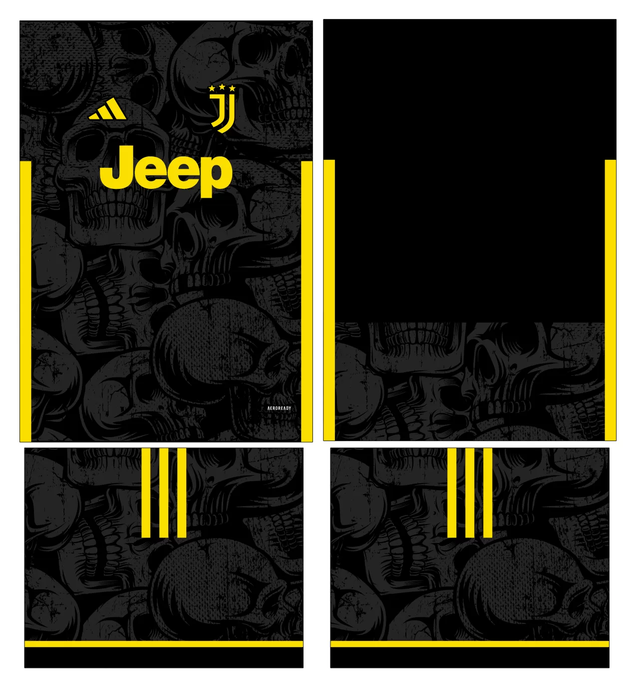 Arte Vetor Estampa Camisa Juventus Conceito 2023 - 8