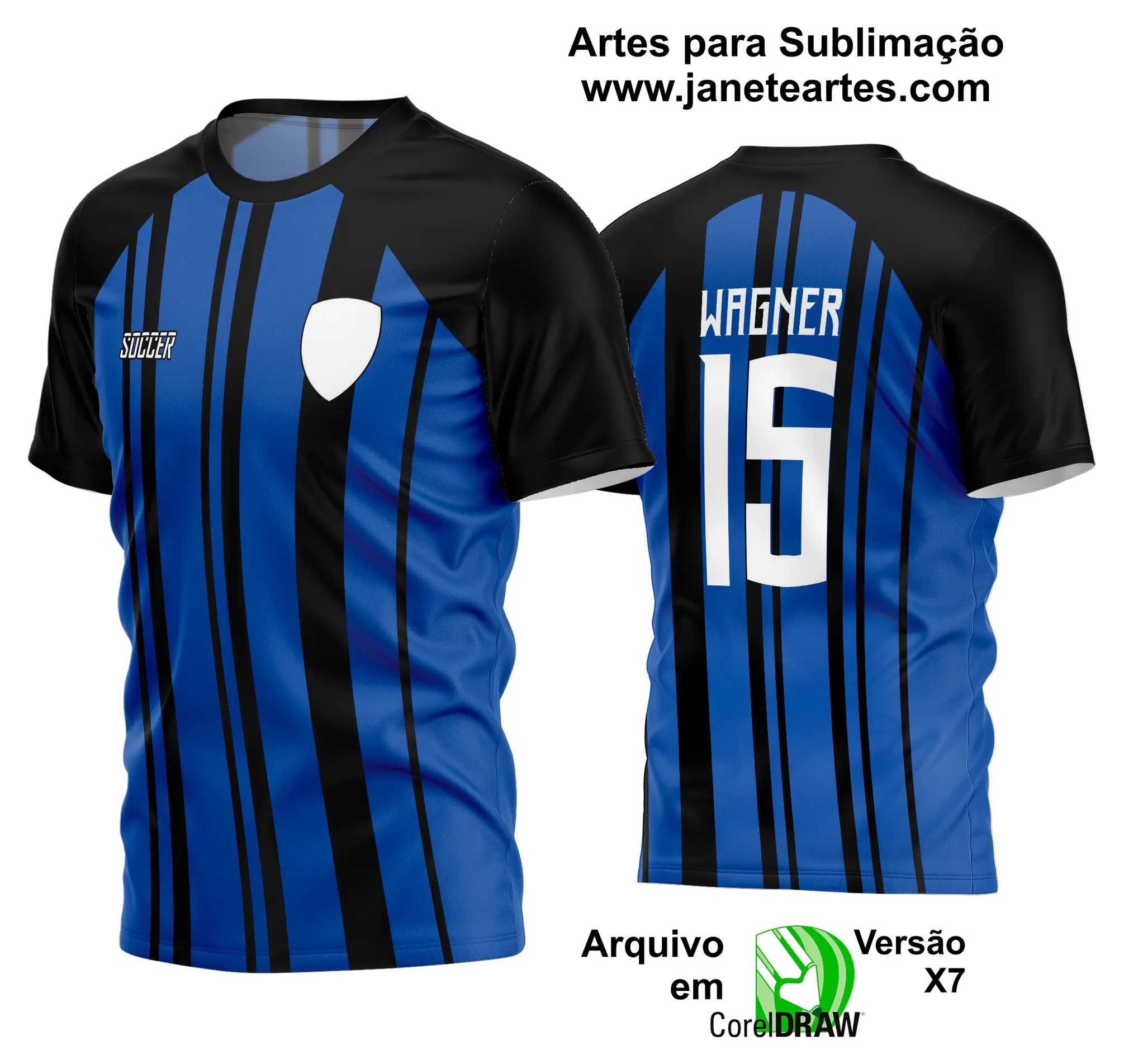 Arte Vetor Estampa Camisa Time Amador Futebol 2024