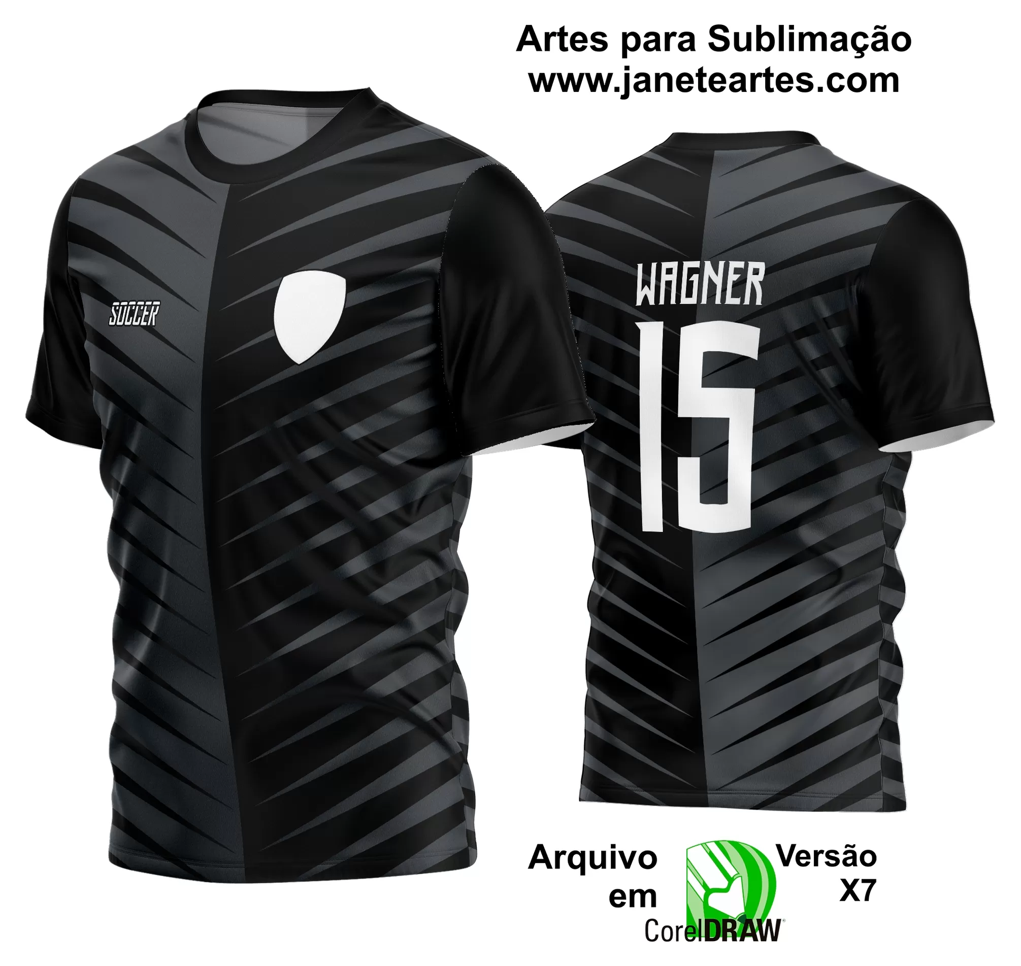 Arte Vetor Estampa Camisa Time Amador Futebol 2024