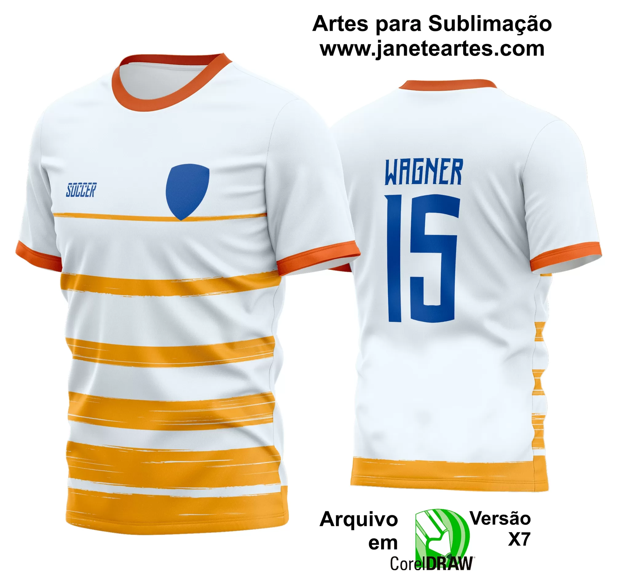 Arte Vetor Estampa Camisa Time Amador Futebol 2024