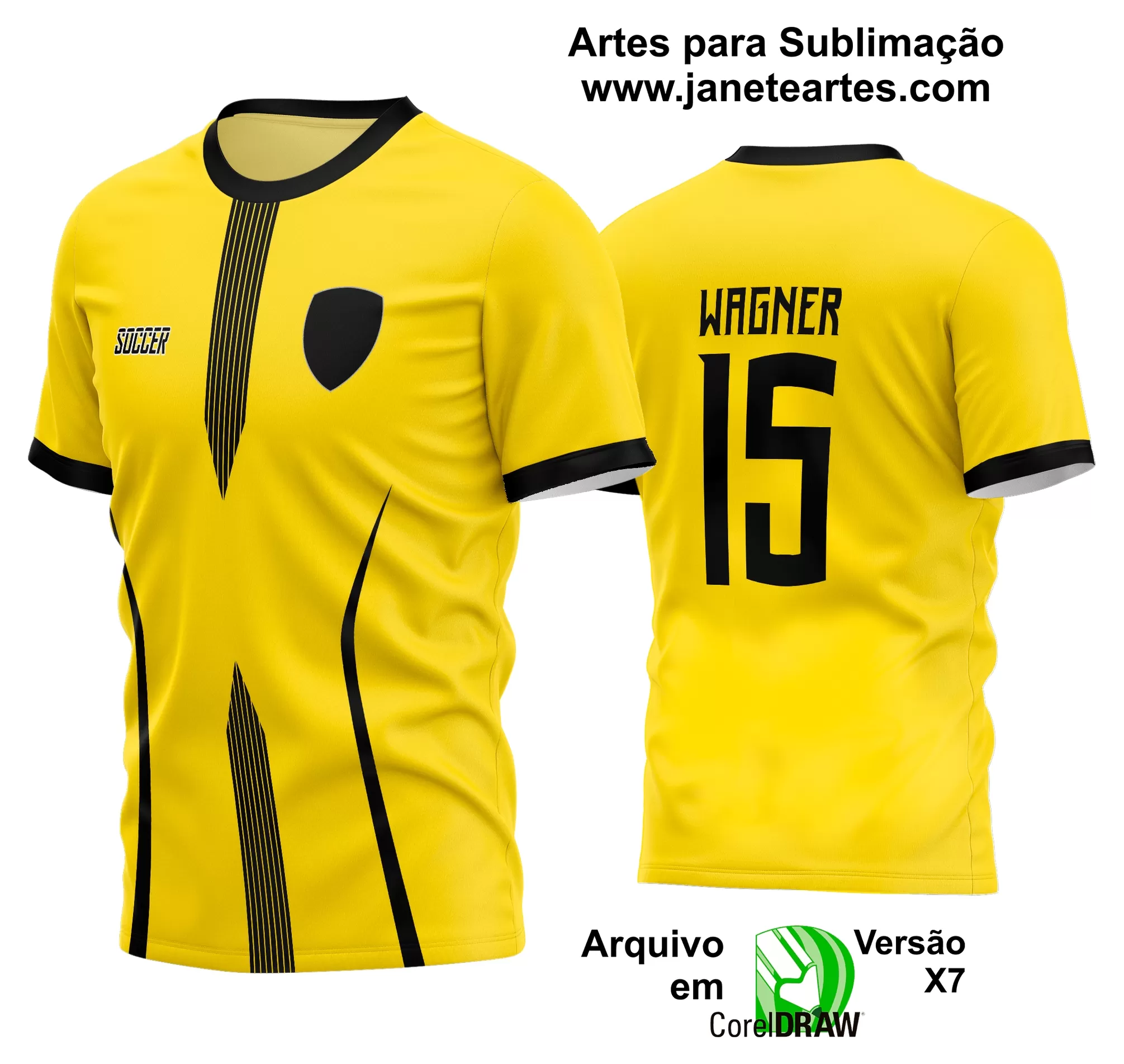 Arte Vetor Estampa Camisa Time Amador Futebol 2024