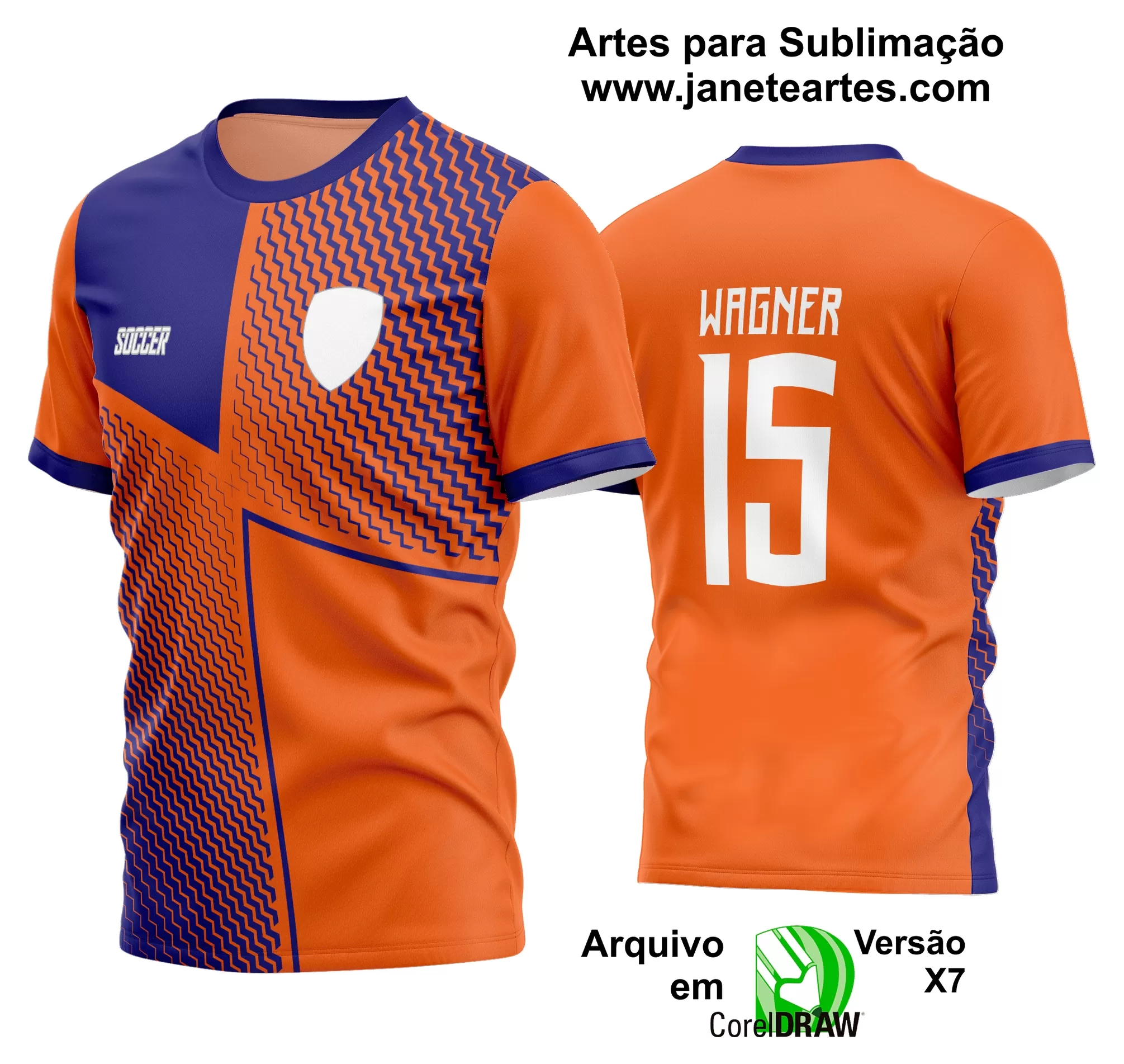 Arte Vetor Estampa Camisa Time Amador Futebol 2024