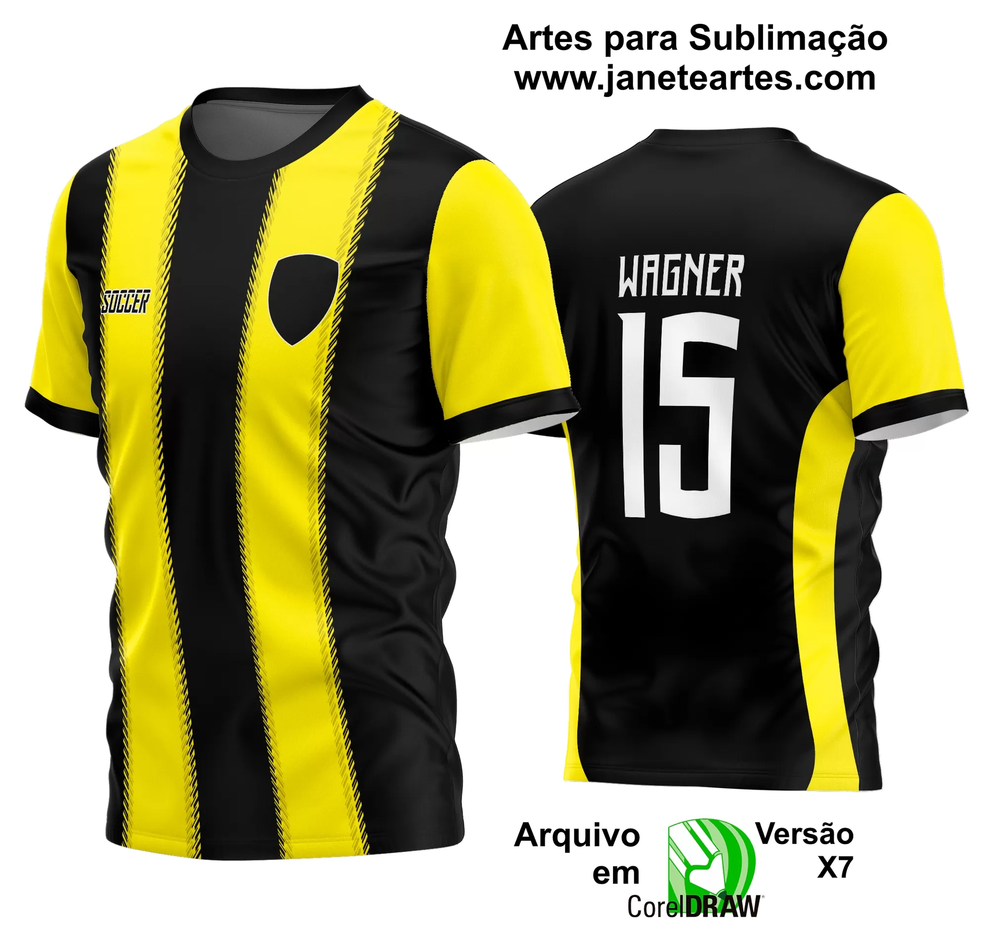 Arte Vetor Estampa Camisa Time Amador Futebol 2024