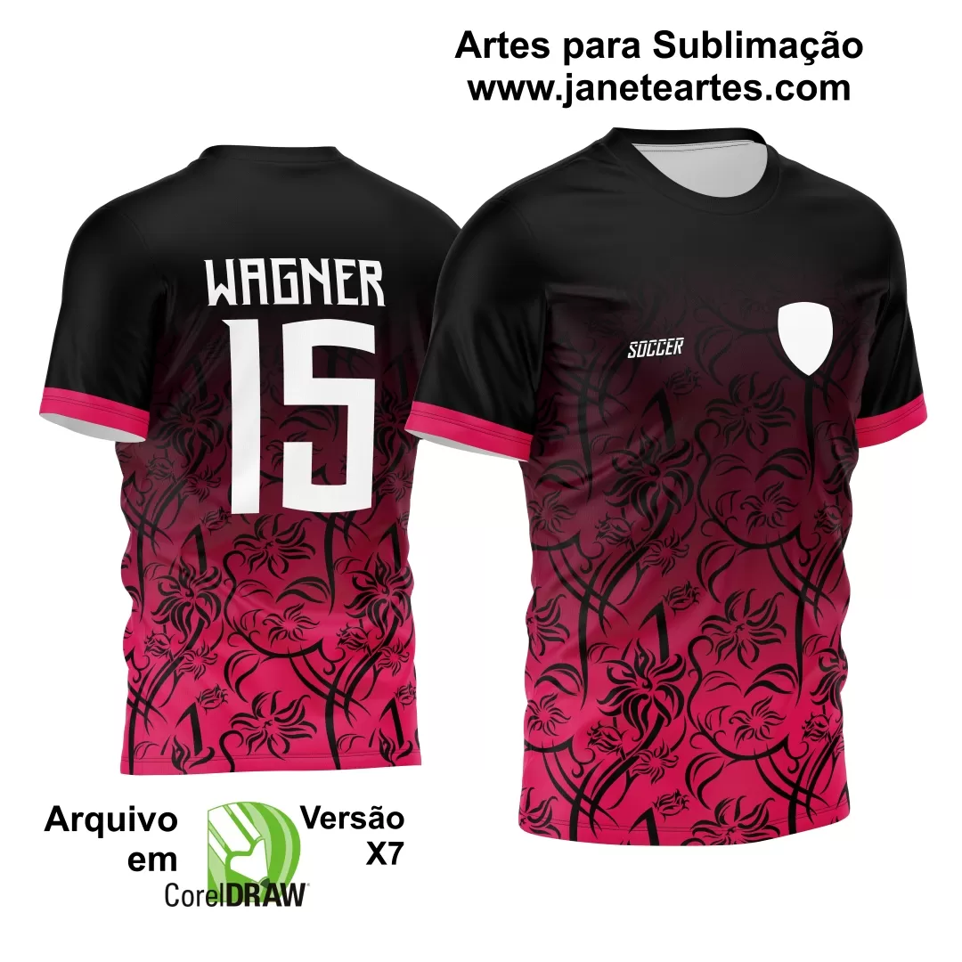 Arte Vetor Estampa Camisa Time Amador Futebol 2024