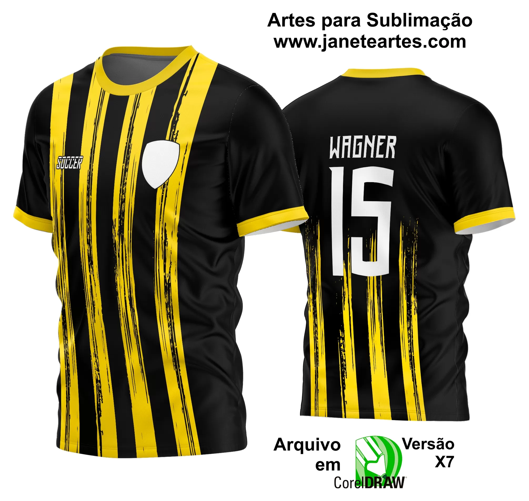 Arte Vetor Estampa Camisa Time Amador Futebol 2024