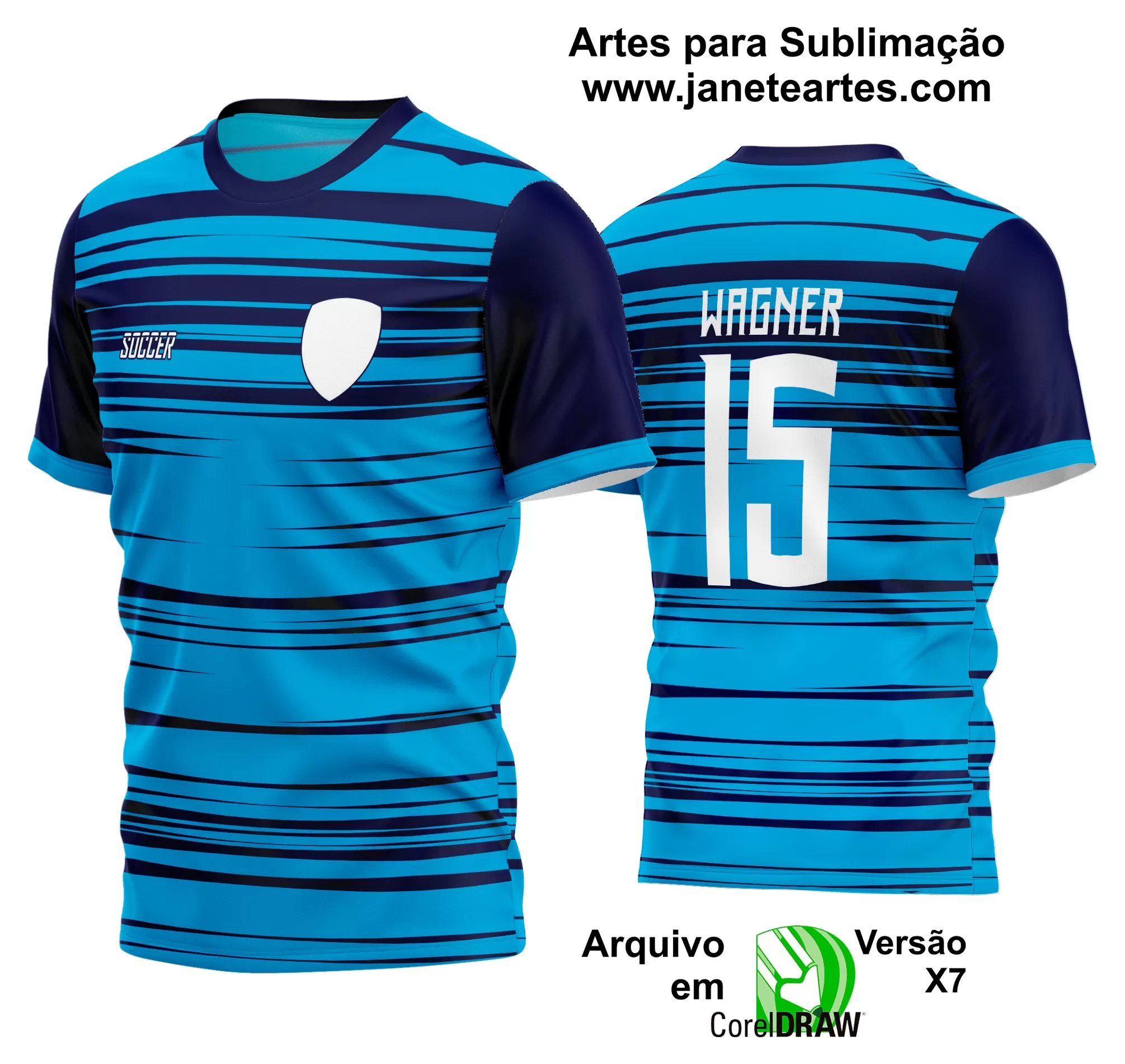 Arte Vetor Estampa Camisa Time Amador Futebol 2024