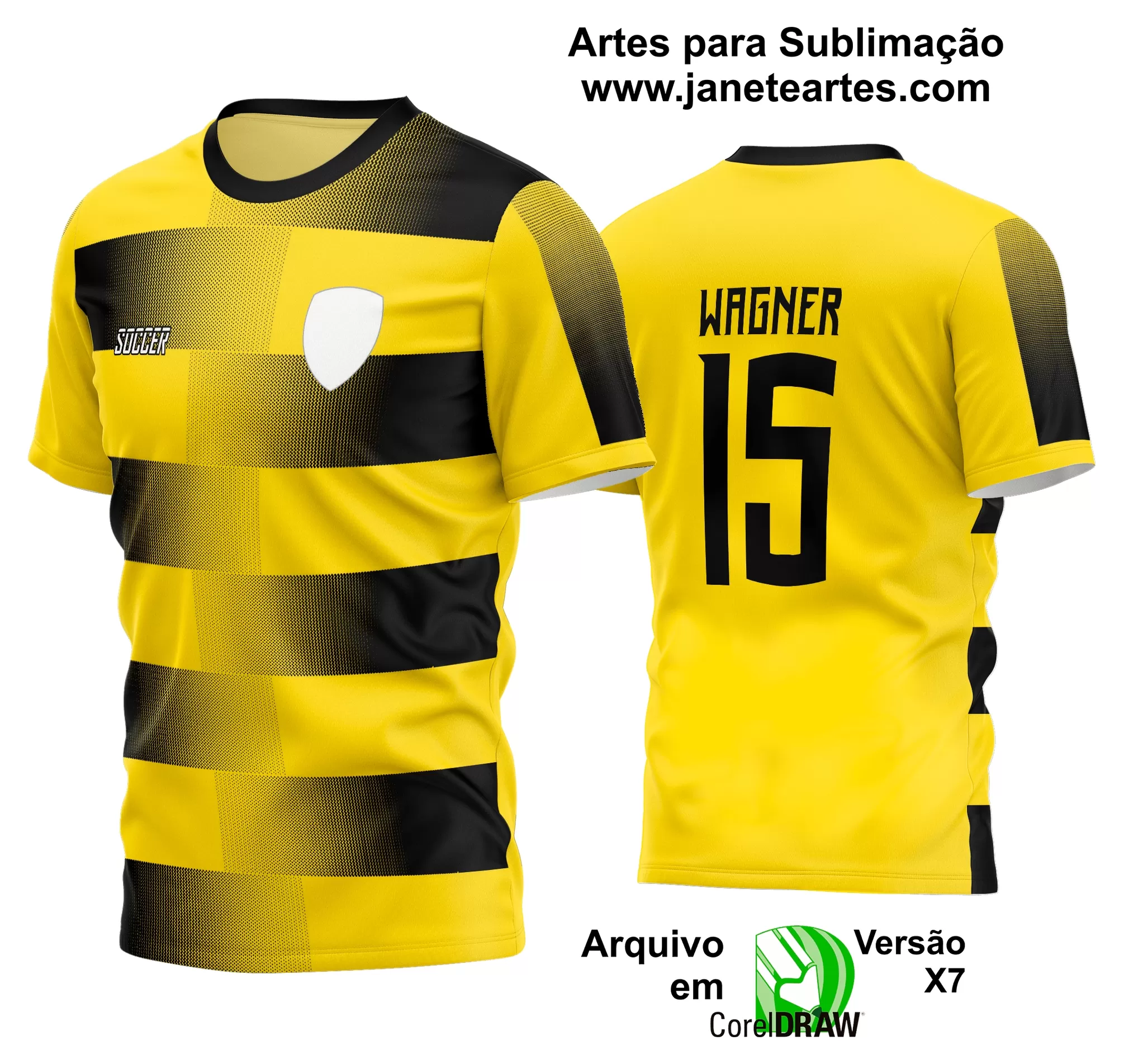 Arte Vetor Estampa Camisa Time Amador Futebol 2024