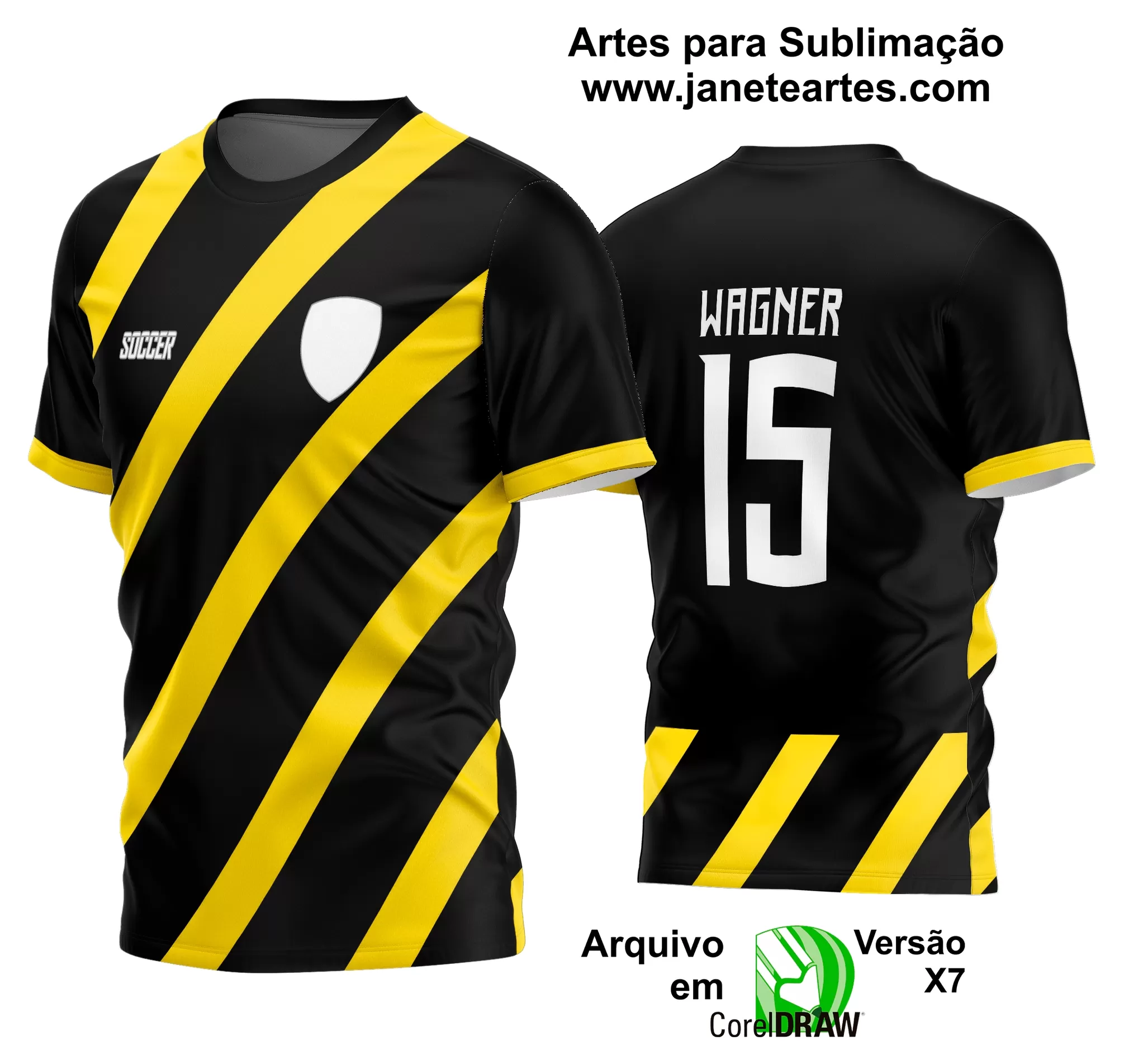 Arte Vetor Estampa Camisa Time Amador Futebol 2024