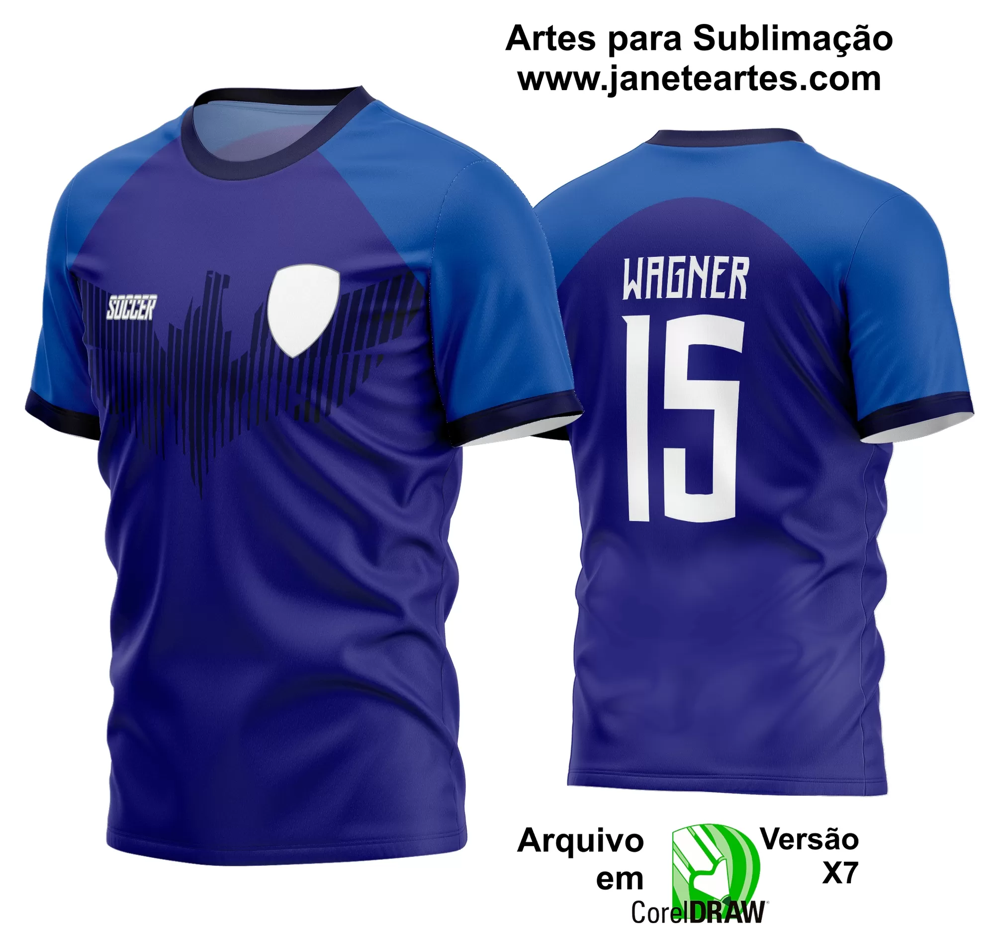 Arte Vetor Estampa Camisa Time Amador Futebol 2024