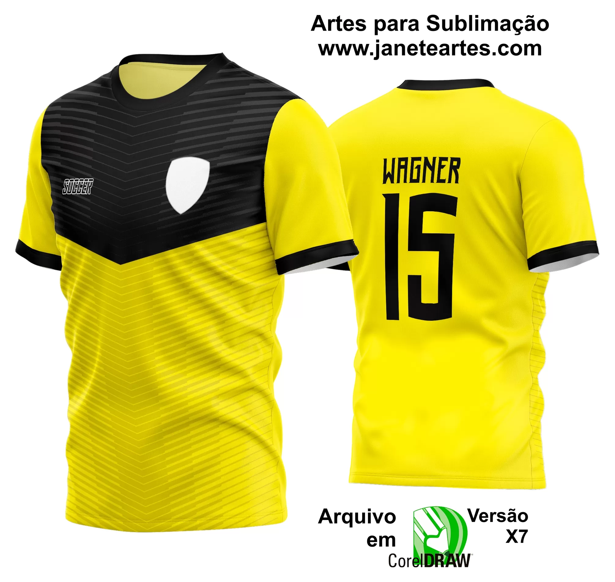 Arte Vetor Estampa Camisa Time Amador Futebol 2024