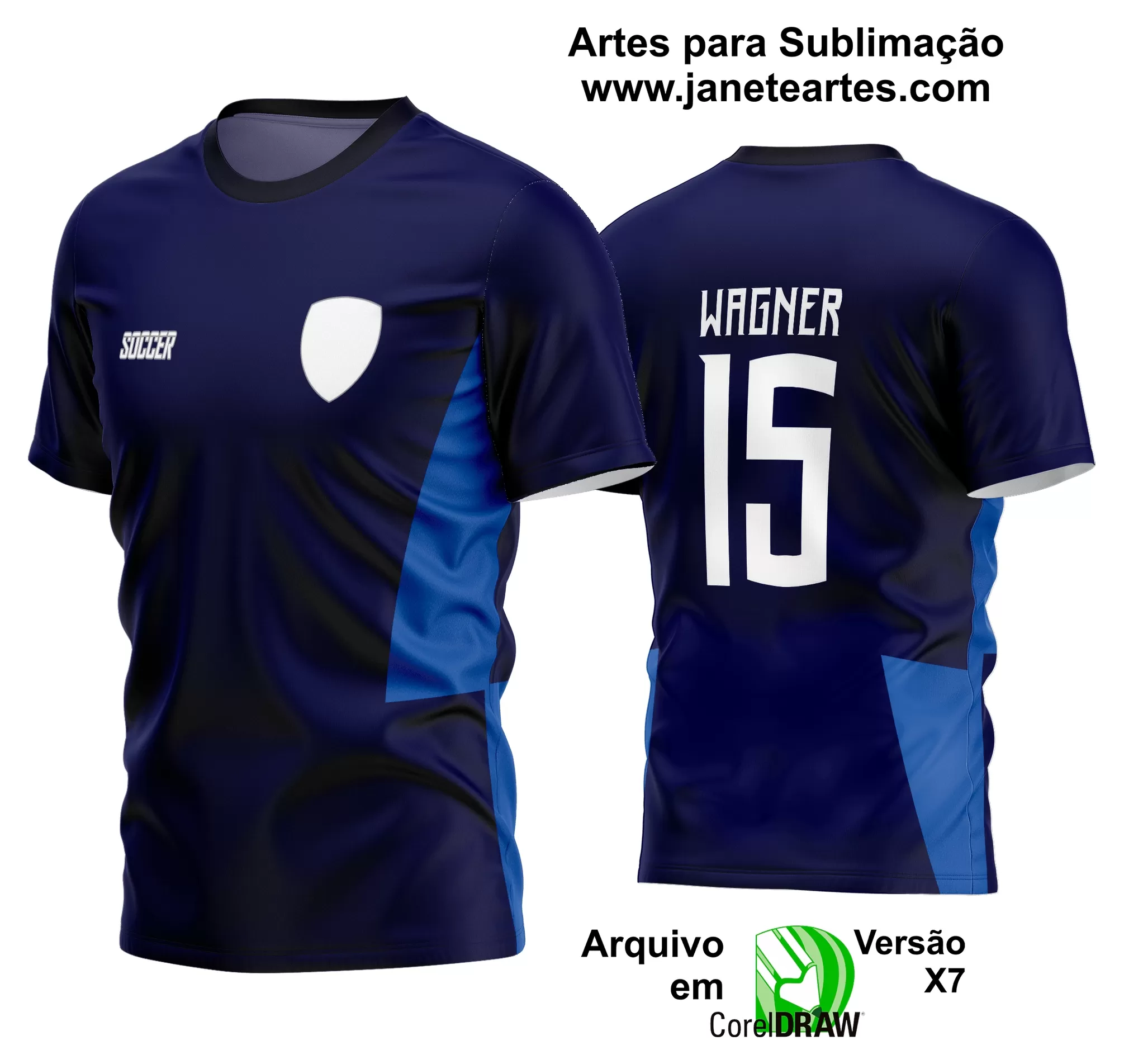 Arte Vetor Estampa Camisa Time Amador Futebol 2024