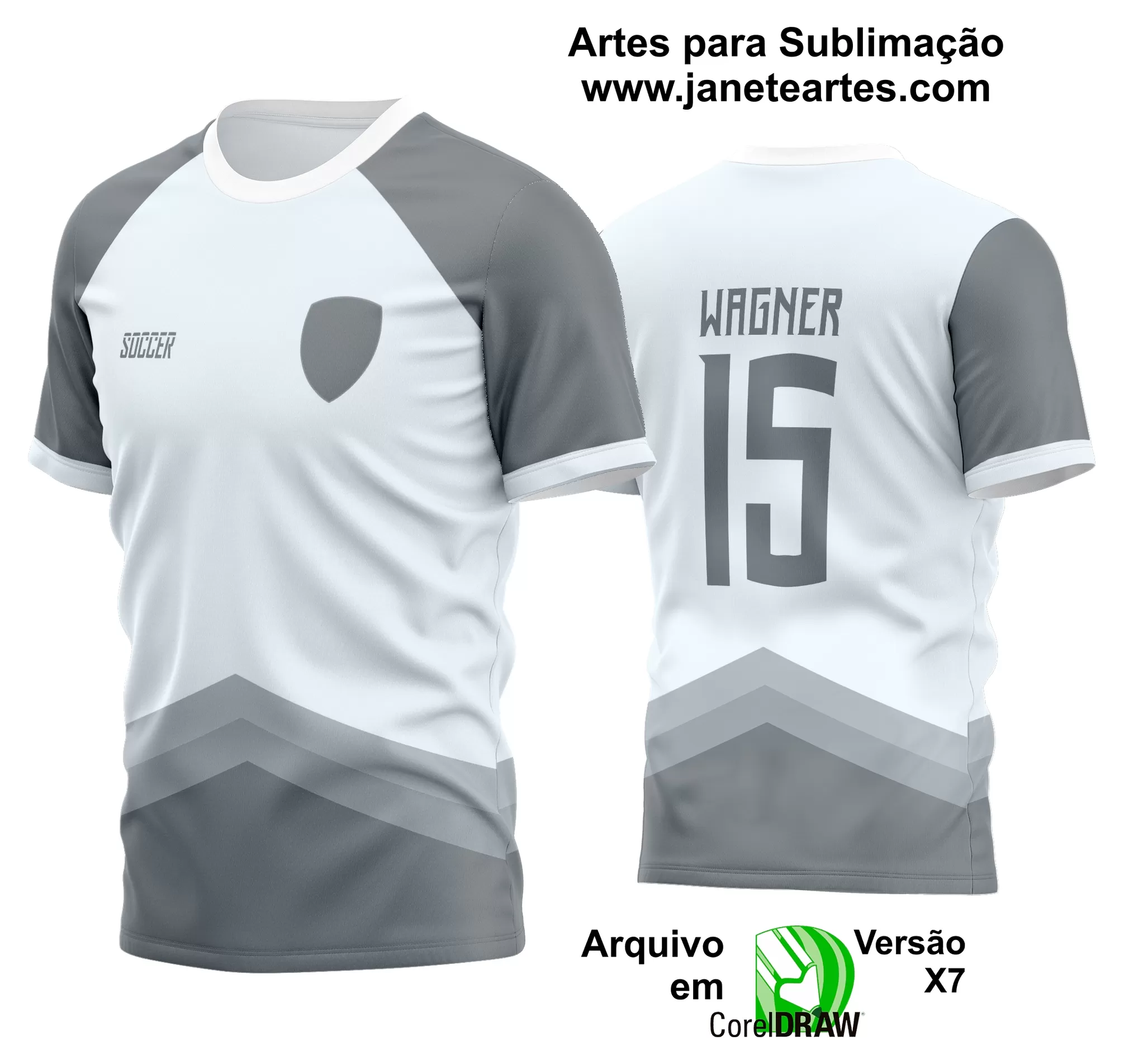 Arte Vetor Estampa Camisa Time Amador Futebol 2024