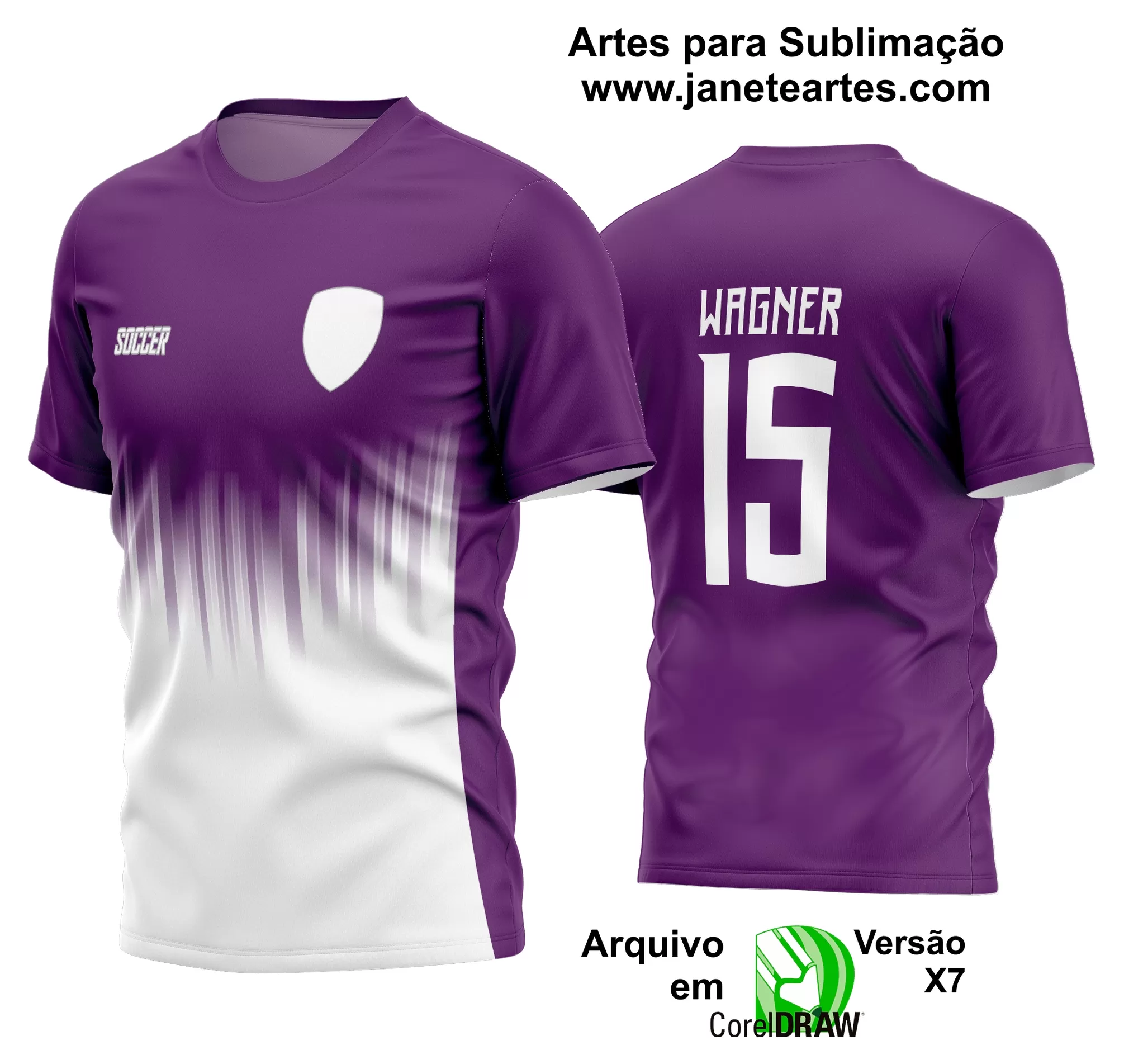 Arte Vetor Estampa Camisa Time Amador Futebol 2024