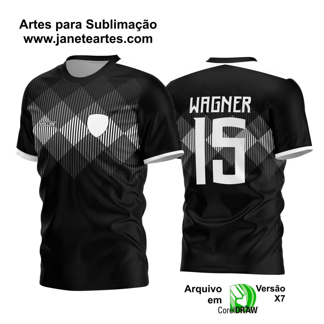 Arte Vetor Estampa Camisa Time Amador Futebol 2024